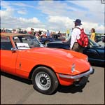 Triumph Spitfire IV at the Silverstone Classic 2013