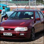 Ford Sierra Sapphire RS Cosworth 7852AP at the Silverstone Class