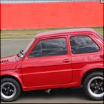 TAZ Fiat 126 at the Silverstone Classic 2013