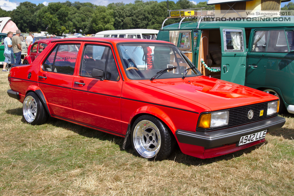 VW Jetta Mk1 A942LLE Viva SkegVegas 2016 RetroMotoring