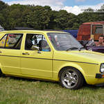 Yellow VW Golf Mk1 GNK761T