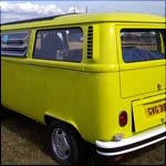 Yellow VW Type 2 Bay Window GVG315K