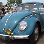 Blue VW Beetle 71KHO