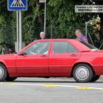 Red Mercedes Benz W201 190