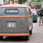 Grey VW Bussen Barndoor Split T1