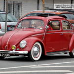 Red VW with Fender Skirt A21-040