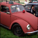 Red VW Beetle FNX363K