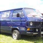 Blue VW T3