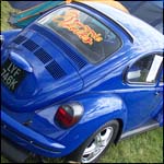 Blue VW Beetle LYF746K