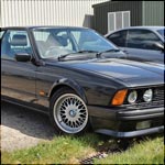 Black BMW E24 6-Series F981SUU